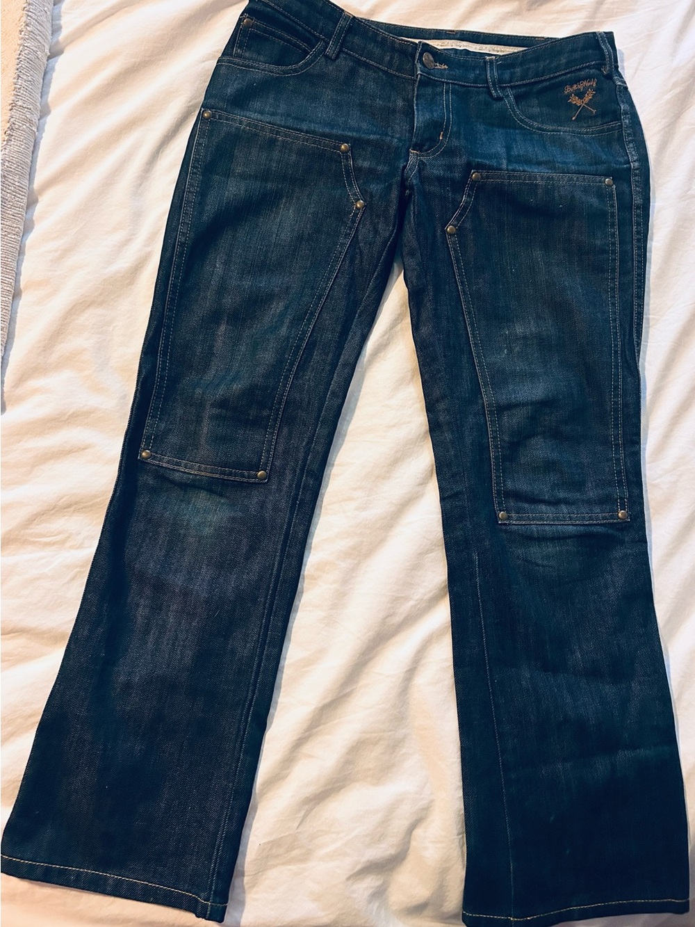 Built by Wendy Dark Indigo Women’s Jeans with Patch Pocket Detail